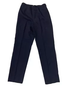 Larry Levine Women’s Wool Blend Charcoal Pinstriped Suit Pants Size 8 - Picture 1 of 6