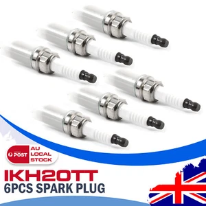 6 * Genuine IRIDIUM SPARK PLUGS IKH20TT For Cadillac CTS Sport,STS - Picture 1 of 7