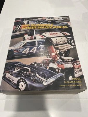 Oldsmobile Firenza Cutlass Calais 1988 chasis de fábrica manual de reparación Foto 1 de 4