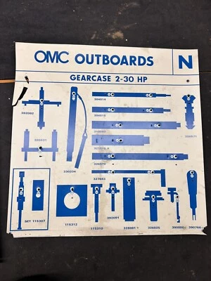 Evinrude johnson dealer Special Tool Display Lot VERY RARE - 24 Pieces OMC COBRA - Image 1 of 4