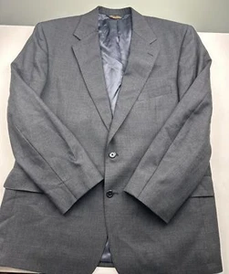Brooks Brothers Makers Brooksease Men’s Blazer Jacket 48R Blue Gray Coat USA - Picture 1 of 12