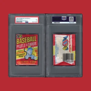 1982 Donruss PSA Graded Wax Pack - Pete Rose Diamond King Back - PSA 5 - Bild 1 von 1