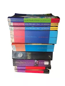 Harry Potter Buch Konvolut Hardcover & Pback X9 einige Duplikate. Bitte siehe Foto - Bild 1 von 3