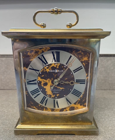 Howard Miller Clock Company Model No. 612737 Heavy Brass Westminster Chime Works Cover