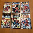 Spitfire Comic Lot #S 1 2 3 4 5 6 Newsstand Edition Marvel New Universe 1986