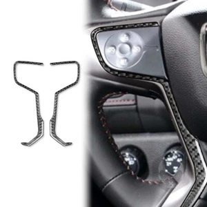 Borde de botón de volante de fibra de carbono apto para Chevrolet Colorado/Canyon 2015+ - Imagen 1 de 8