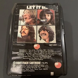 beatles let it be 8 track - Foto 1 di 4