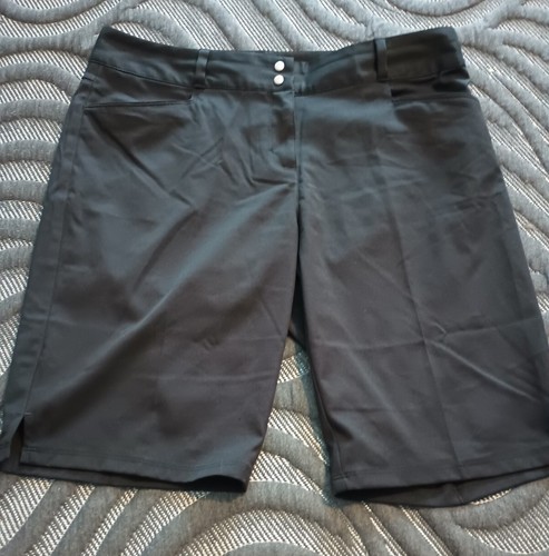 Adidas pantaloncino donna nero leggero golf escursionismo taglia 8