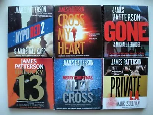 Menge 6 James Patterson ungekürzte CD Hörbücher - Cross My Heart Private LA + - Bild 1 von 13