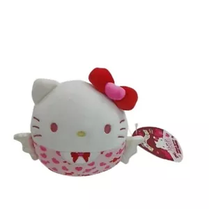 Hello Kitty Squishmallow Valentinstag 2025 Herzen Jazwares 5 Zoll Plüsch - Bild 1 von 5