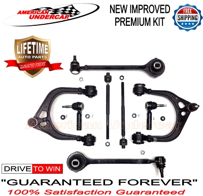 Kit de extremo de barra de amarre de brazo de control superior e inferior de por vida Chrysler Dodge 05-10  Foto 1 de 4