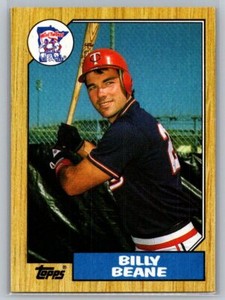 1987 Topps #114 Billy Beane Minnesota Twins Baseball Card