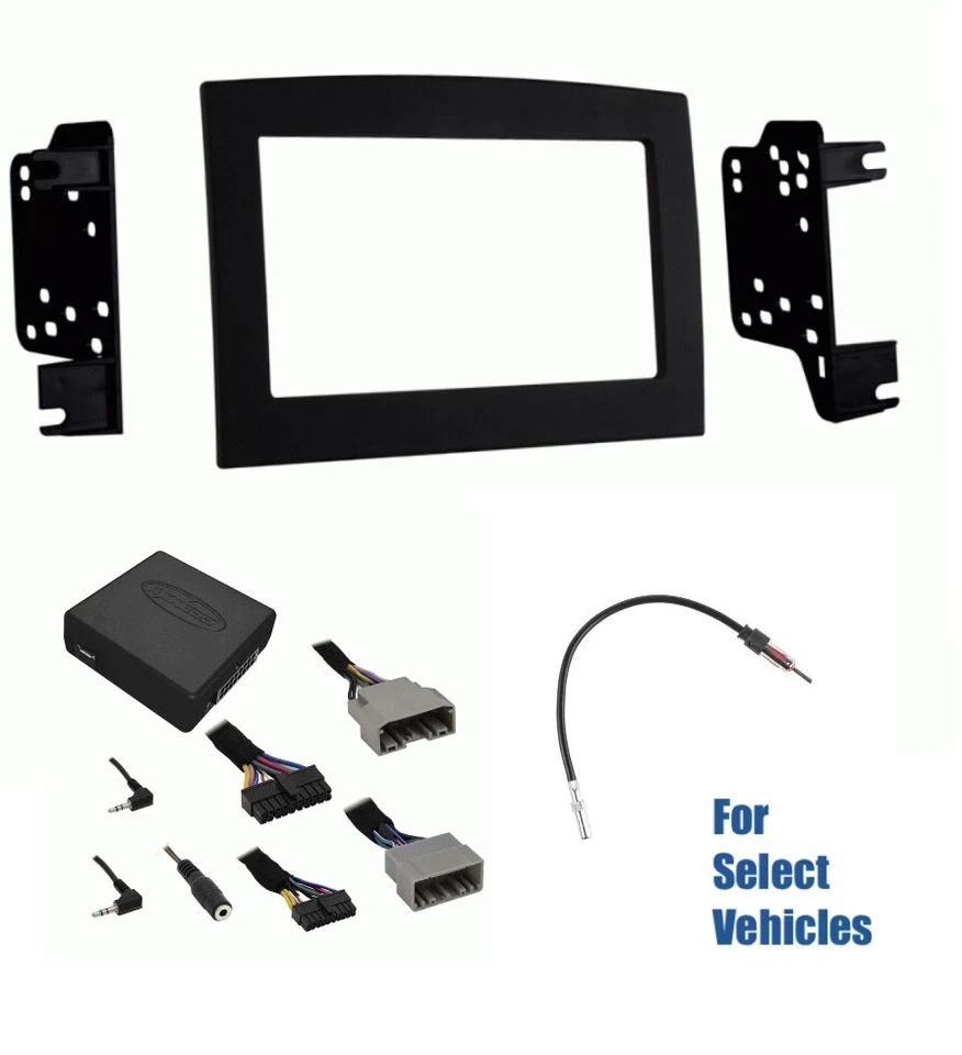 2 Din автомобильный стерео радио набор жгут проводов для некоторых 2006-2010 Dodge Ram с рулевым управлением - Изображение 1 из 1