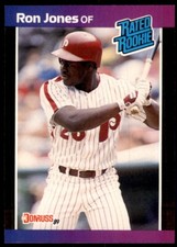1989 Donruss Ron Jones Baseball Cards #40