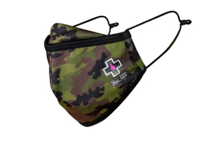 Muc-Off nicht medizinische wiederverwendbare & waschbare Stoffmaske Woodland Camo Large - Bild 1 von 1