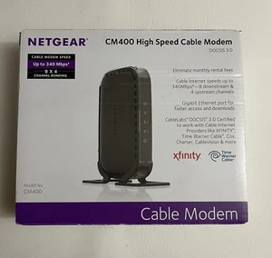 Netgear CM400 Docsis 3.0 Cable Modem New - Open Box - Picture 1 of 5