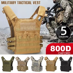 Military Tactical Vest JPC Weighted vest Airsoft Molle Combat Plate Carrier CS - Picture 1 of 15