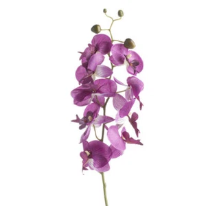 Elegant Artificial Purple Orchid Stems - Picture 1 of 3