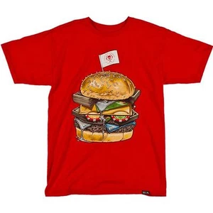 Camiseta Rook King Burger (M) roja - Imagen 1 de 1