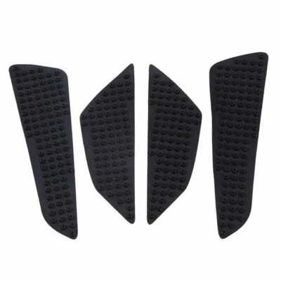 Protetor de joelho universal para motocicleta tração tanque almofada lateral gasolina combustível aderência preto - Imagem 1 de 4