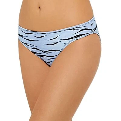 $20 Hula Honey Swimwear Large Junior Wild Cat Hipster Bikini Bottom Blue Large - Image 1 of 4