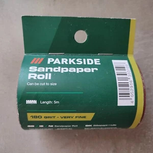 Rollo de papel de lija Parkside 5 m, grano 180 (muy fino) - Imagen 1 de 2