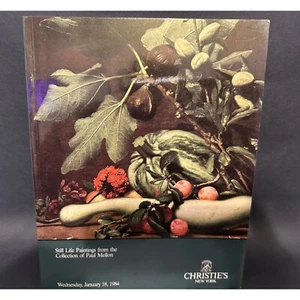 Christie's Auction Catalog Still Life Paintings New York January 1984 - Foto 1 di 3