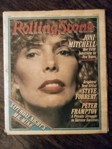 Rolling Stone #296 July 26, 1979 Joni Mitchell - Picture 1 of 2