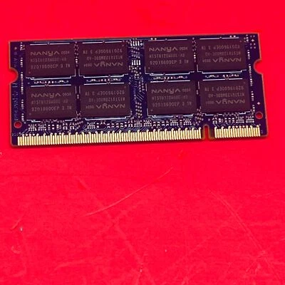 Dell Latitude E6500 2GB 2Rx8 Laptop RAM Memory PC2-6400 800MHZ NT2GT64U8HD0BN-AD - Image 1 of 2