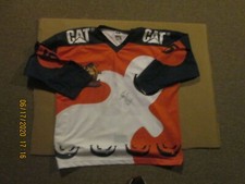 ECHL Peoria Rivermen #45 Dustin McArthur S XXL Halloween Game Worn Hockey Jersey
