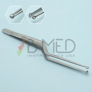 Pinza tumore a baionetta grado O Yasargil 5mm coppa 8" strumenti neurochirurgici  - Foto 1 di 5