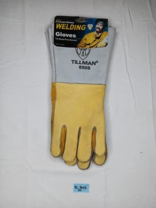 Guantes de trabajo de soldadura Tillman 850S Premium de grano superior de piel de alce Stick - Imagen 1 de 3