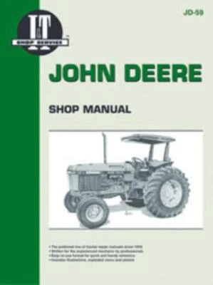 John Deere 2750 2755 2855N 2955 Diesel Tractor I&T Workshop Manual - Immagine 1 di 4