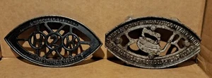 2 Vintage Gas Iron Trivets Strauss IWANTU Humphrey - H20 - Picture 1 of 4