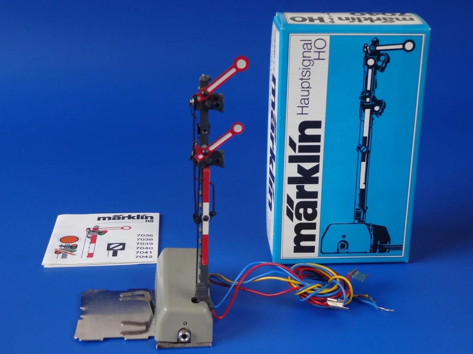 MARKLIN H0 - 7040 - Home Semaphore Signal // BOX - LN - Image 1 of 2