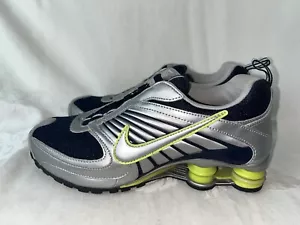 Nike Shox Turbo 8 ALT GS Gray/Black/Green Sneakers Shoe Youth 344928-401 Sz 6.5Y - Picture 1 of 11