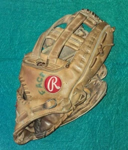 Vintage Rawlings Pro-SBT Gold Handschuh Serie RHT Made in USA Baseball Fastback Modell - Bild 1 von 6