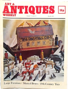 ART & ANTIQUES WEEKLY MAGAZINE - VOL 1 - 12 MAY 29 - 1971 UK - Picture 1 of 1