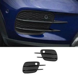 Front Fog Light Lamp Cover Trim 2PCS For Mercedes-Benz GLB 2020-2022 ABS Black - Picture 1 of 7