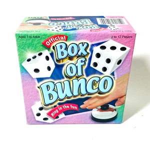 Box of Bunco Dice Game By Winning Moves - 2004 Ed - Complete - Picture 1 of 11