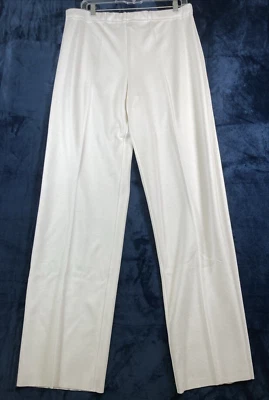 Pantalones de vestir blancos para mujer STIZZOLI, hechos en Italia, talla 50 IT Foto 1 de 4