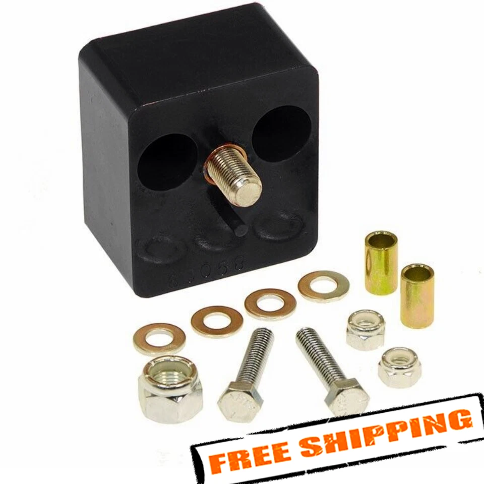 Kit de montaje de motor/transmisión trasero Prothane 22-502-BL negro Foto 1 de 2