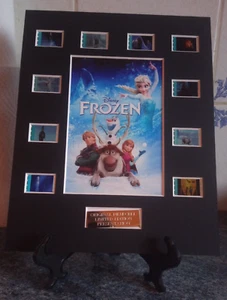 Original Film Cell Display(Cellules film encadrées)35mm: La Reine des Neiges+COA - Photo 1/9