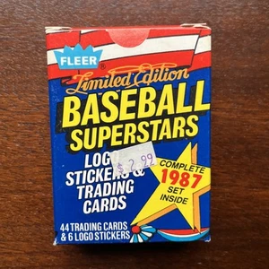1987 Fleer Baseball Superstars Box Set 44 Cards - Picture 1 of 3