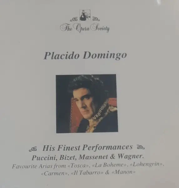 CD Placido Domingo His Finest Performances - Puccini, Bizet, Massenet & Wagner - Bild 1 von 1