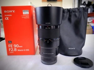 Sony FE 90mm F2.8 Macro G OSS - Picture 1 of 10