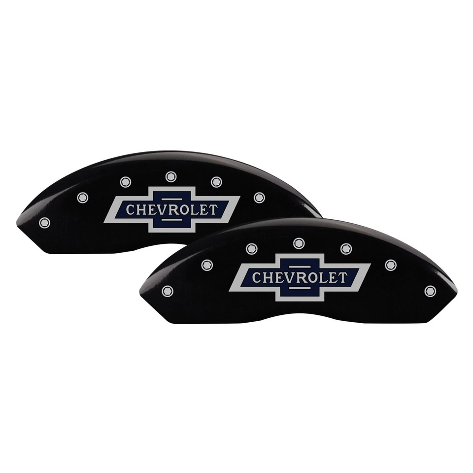 For Chevy Silverado 2500 HD 20-22 Caliper Covers Gloss Black Caliper Covers w Foto 1 de 3