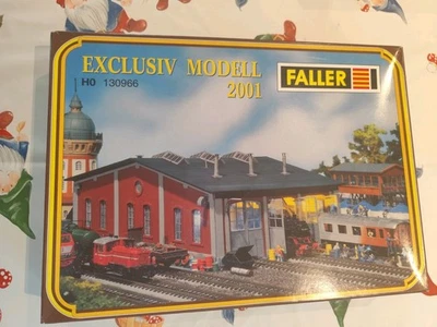 Faller Exclusiv Modell 2001 HO 130966 "Waggon Werkstatt" unbenutzt, OVP - Bild 1 von 2