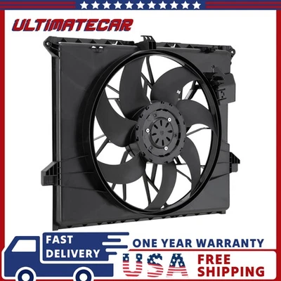 Ventilador de refrigeração do radiador para Mercedes-Benz R350 ML350 ML450 ML500 R320 A1645000493 - Imagem 1 de 4