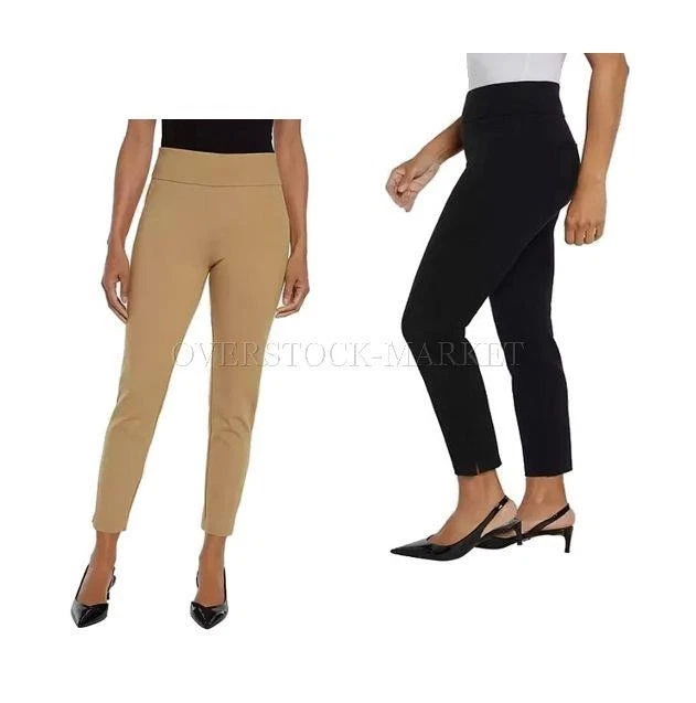 NOVO! CALÇA PONTE FEMININA EXPRESS CLÁSSICA COM BAINHA DIVIDIDA!  VARIEDADE - Imagem 1 de 1